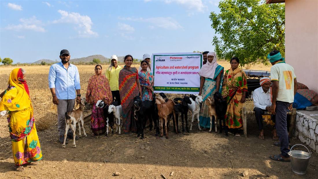 Livestock distribution under the agriculture and watershed programme
