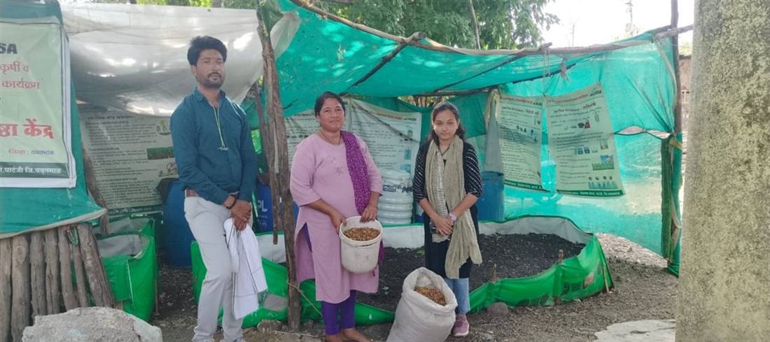 Nursery and polyhouse under the sustainable agriculture programme